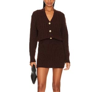 Beverly Hills X Revolve Cable Mini Dress, NWT, XS